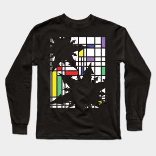 Snowflake -- De Stijl Long Sleeve T-Shirt